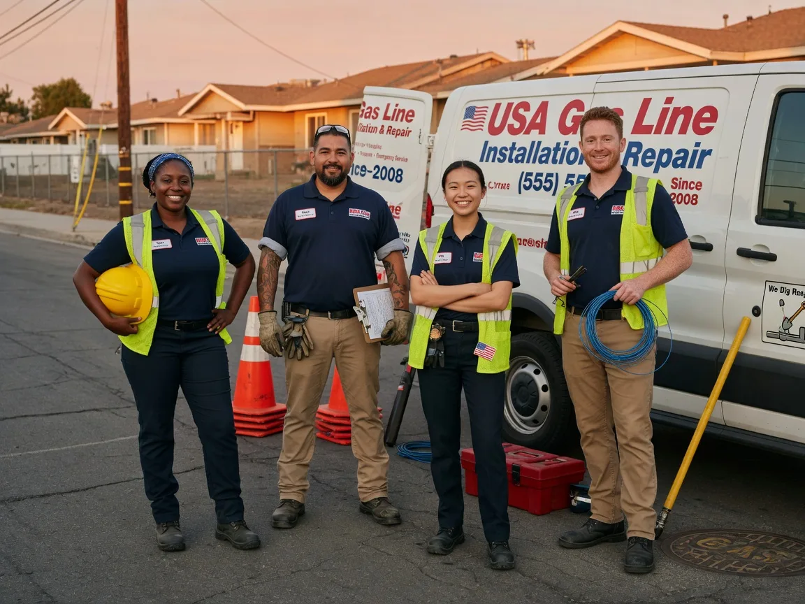 Gas Line Installation company in Eastlake, MI